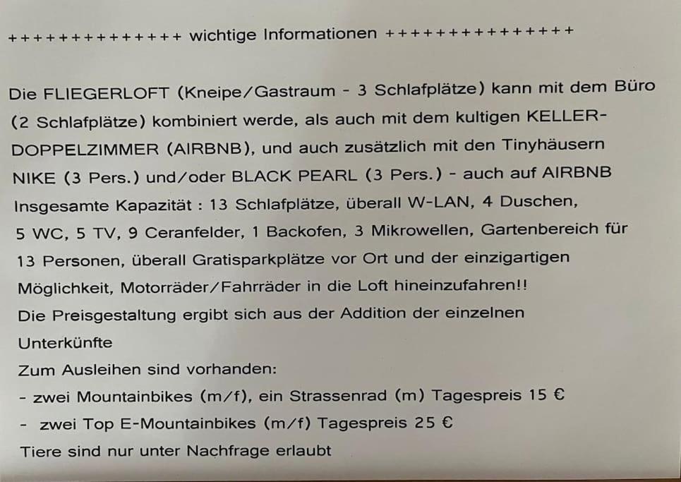 Musikbuehne Flieger - Das Konzept - Loften In Einer Kneipe Тетнанг Екстериор снимка